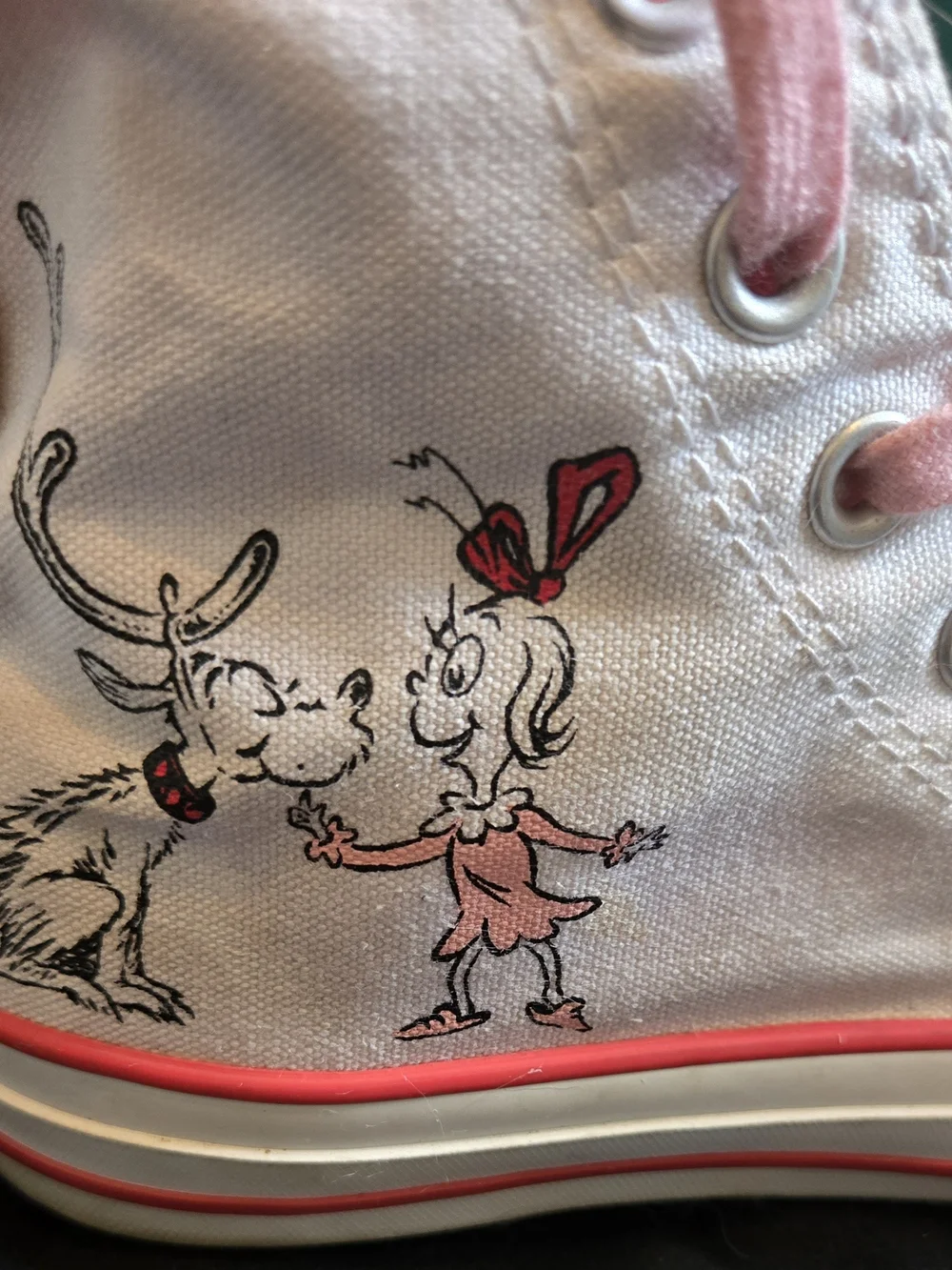 Converse X The Grinch That Stole Christmas, Sz 3.5